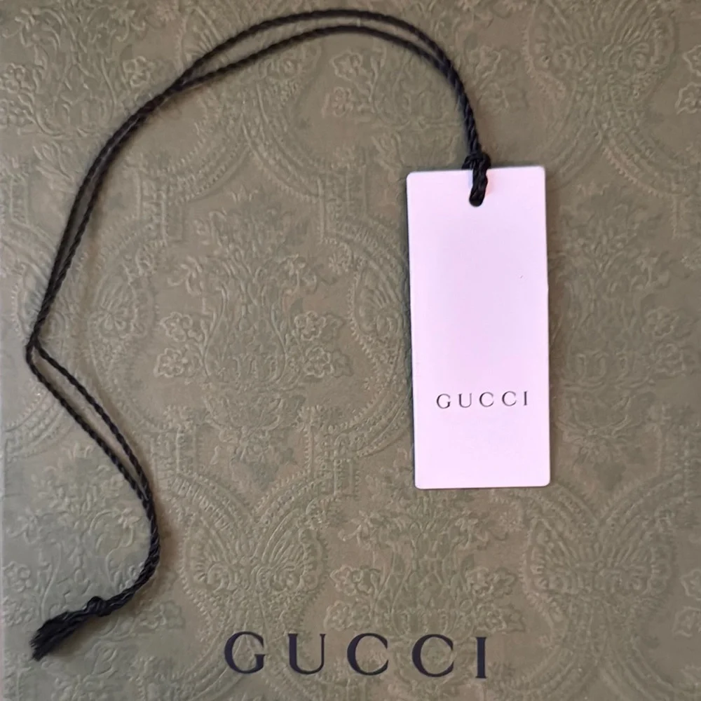 Gucci Red and Green Slides - Kids (Fits size 2 youth)